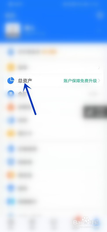如何查询支付宝的总资产