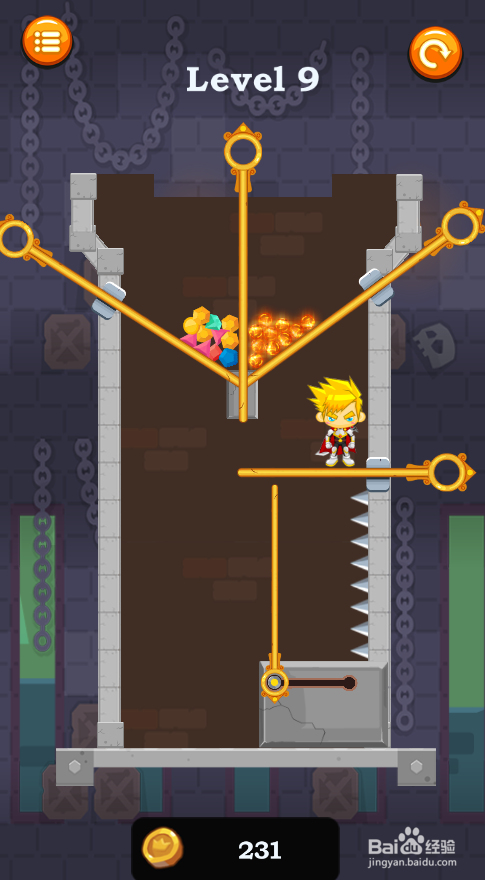 Pins Hero Rescue的Level 9如何通关?