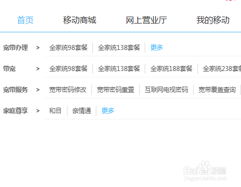 移动手机号怎么在网上自助查询通话详单