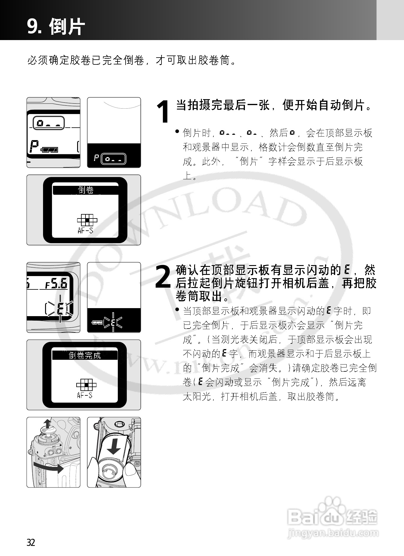 尼康F6数码相机使用说明书:[4]
