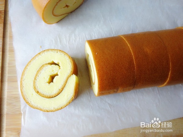 烫面蛋糕卷的做法