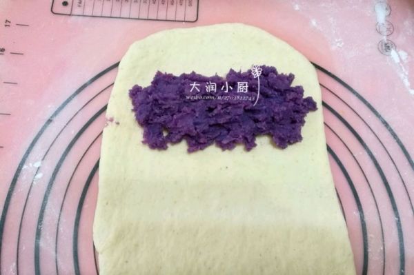 酸奶玉米面紫薯毛毛虫