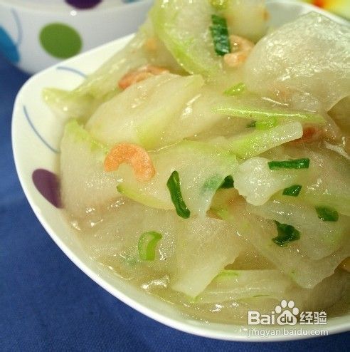 鸡汤海米炒冬瓜怎么做