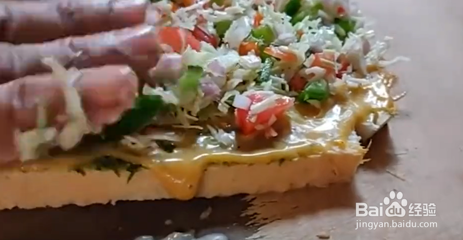 印度小吃芝士汉堡的做法