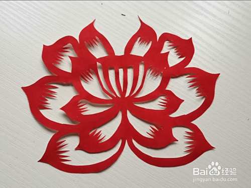 小正方形纸制作手工剪纸教程