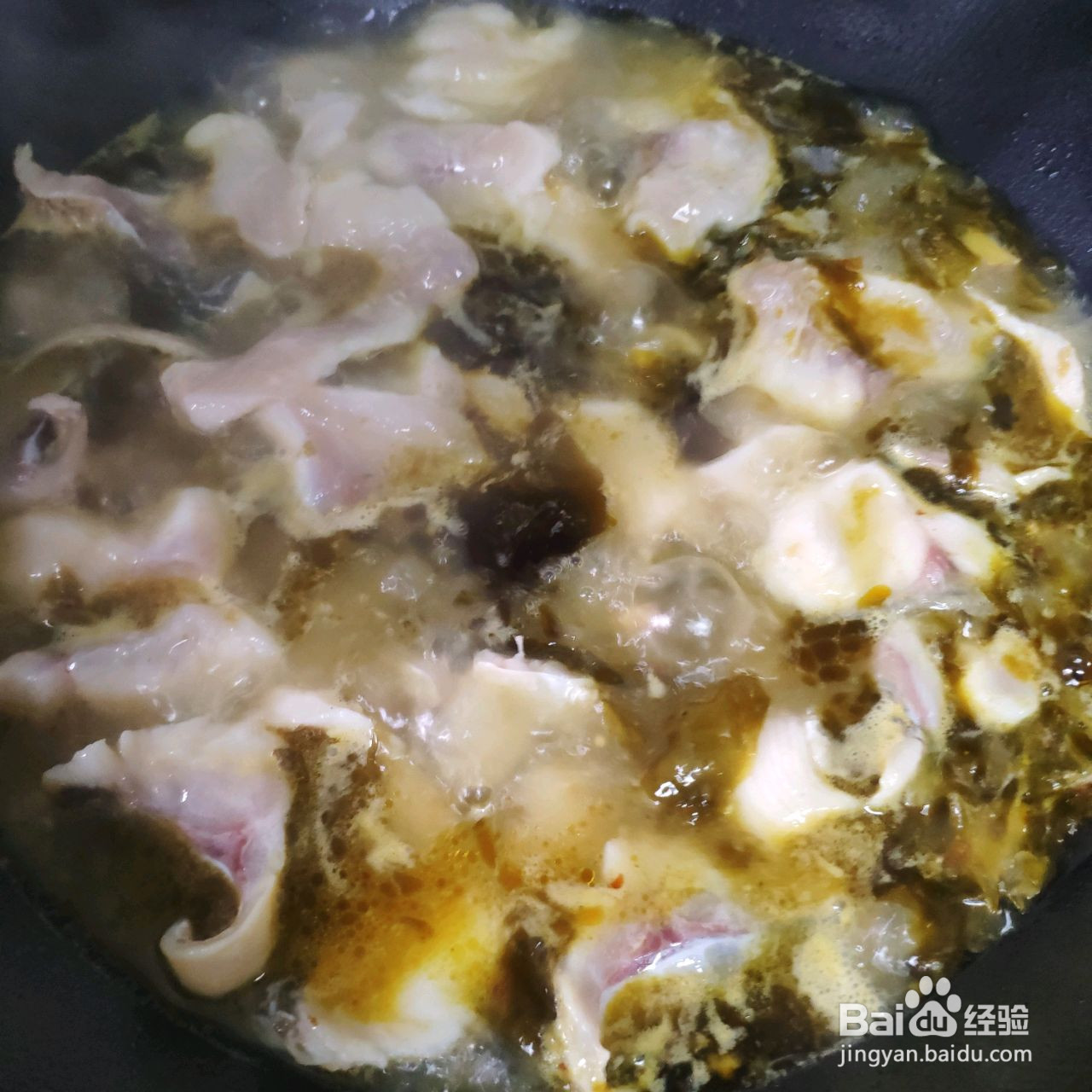 酸菜鱼的做法