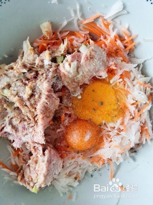 怎么做美味的油炸萝卜丸子