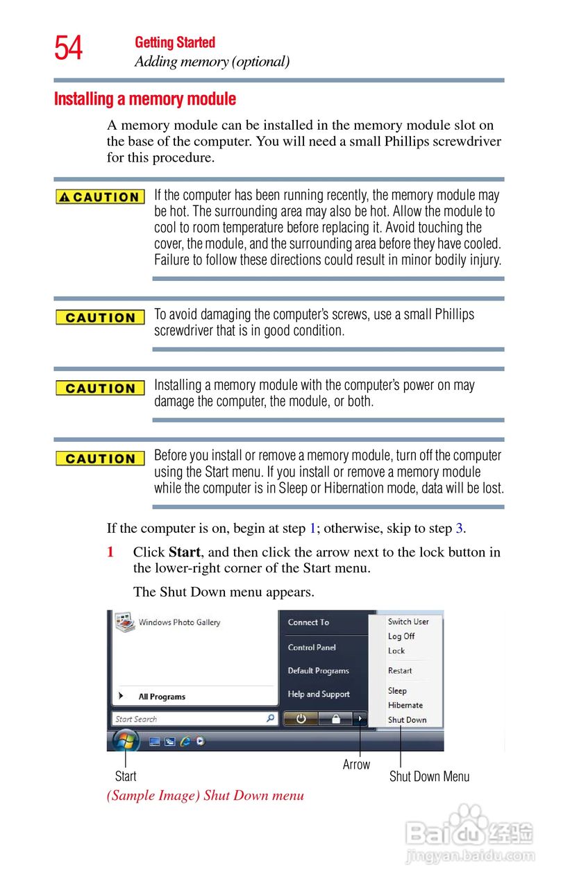 东芝M750笔记本电脑使用说明书:[6]