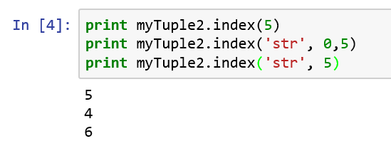 python学习2--元组