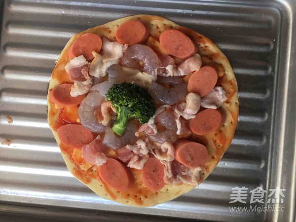 爱心披萨的做法