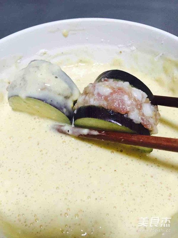 炸茄盒的家常做法
