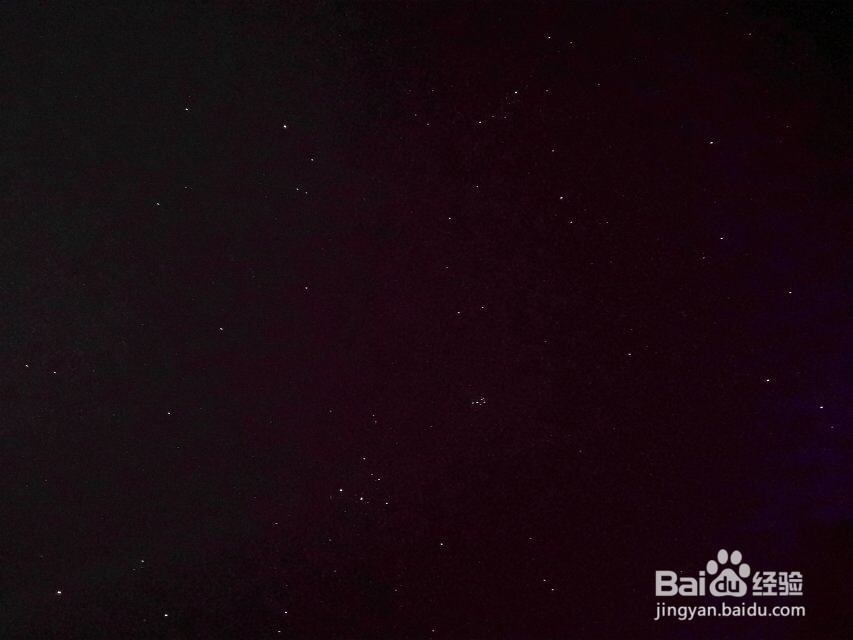 怎样用手机拍摄星空