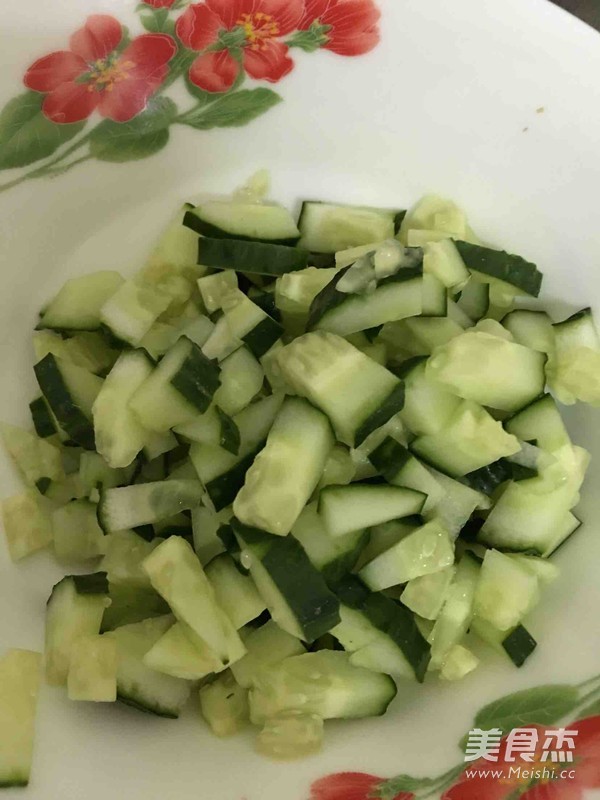培根蛋炒饭的做法