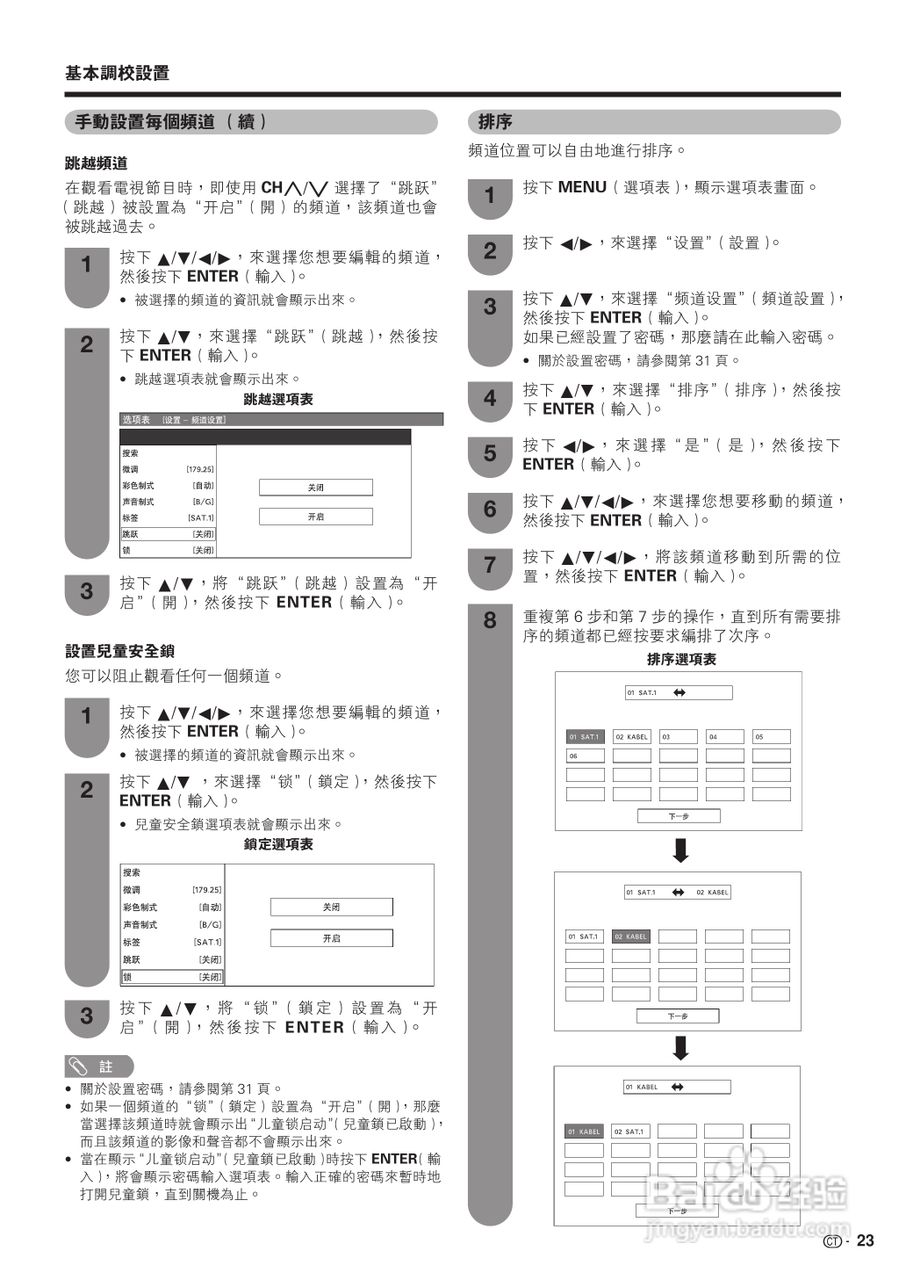 声宝LC-42P7H型液晶电视机说明书:[3]