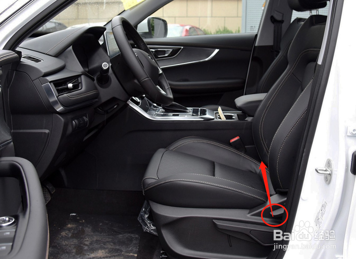 如何调节奇瑞瑞虎8车辆座椅角度