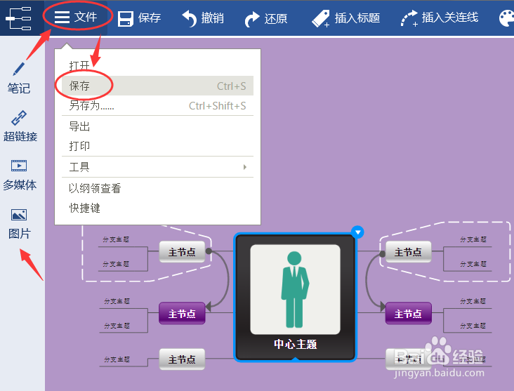 简单制作思维导图的方法