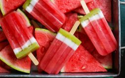 西瓜冰棒的做法