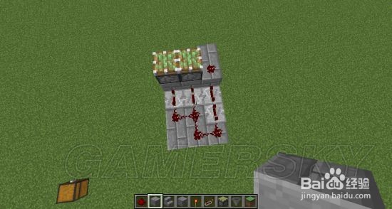 我的世界平地隐藏门教程