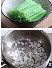 时蔬鸡汤浸莴苣笋的做法