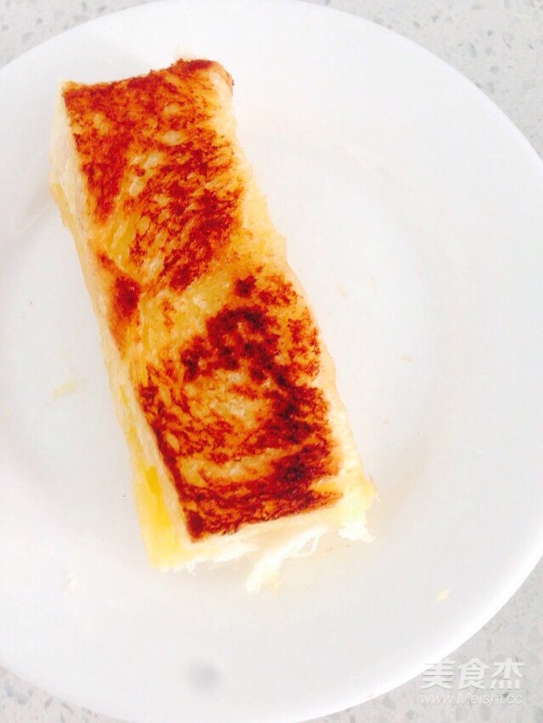 鸡蛋吐司卷火腿