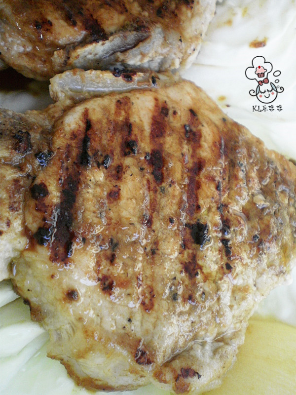 苹果娘惹煎猪排