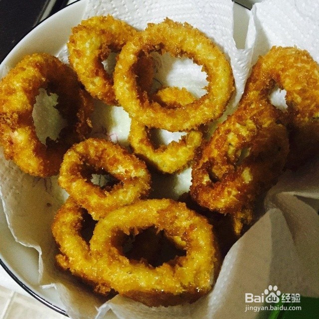 鱿鱼圈的制作流程