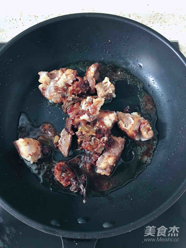 红烧肉烩豆腐