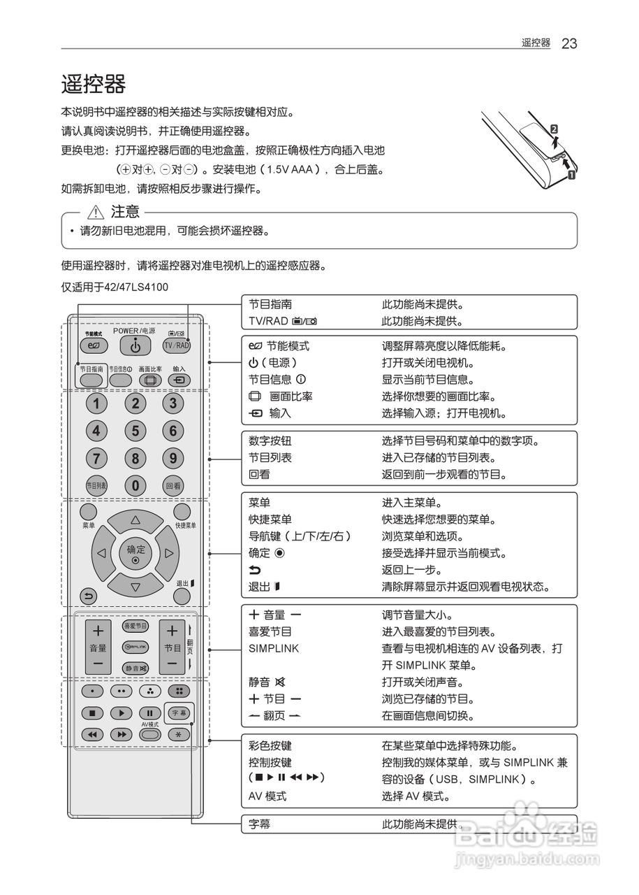 LG 55LM4600-CC液晶彩电使用说明书:[3]