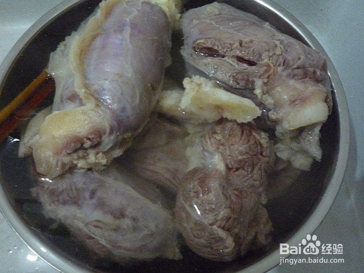 腱子肉的腌制方法