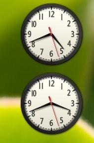 win7桌面个性时钟设置