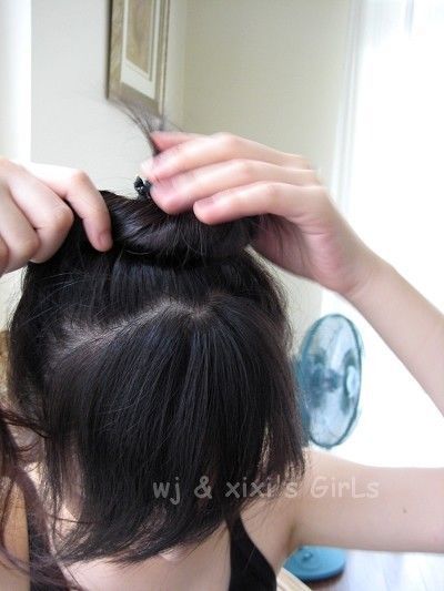 简单时尚发型做法