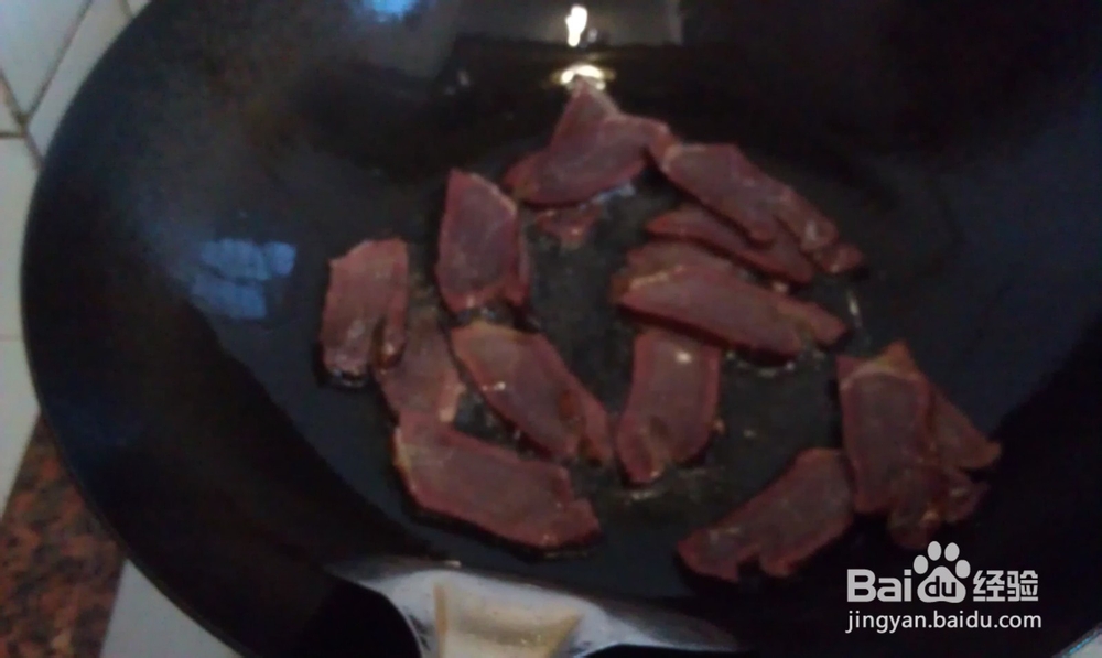 葱烧腊牛肉怎么做