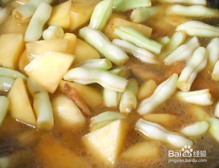 芸豆炖土豆的做法!