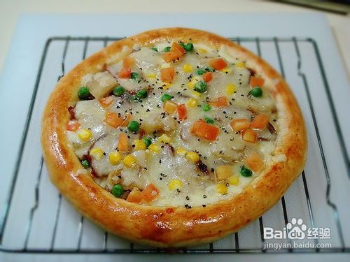 菠萝烤鸭厚匹萨