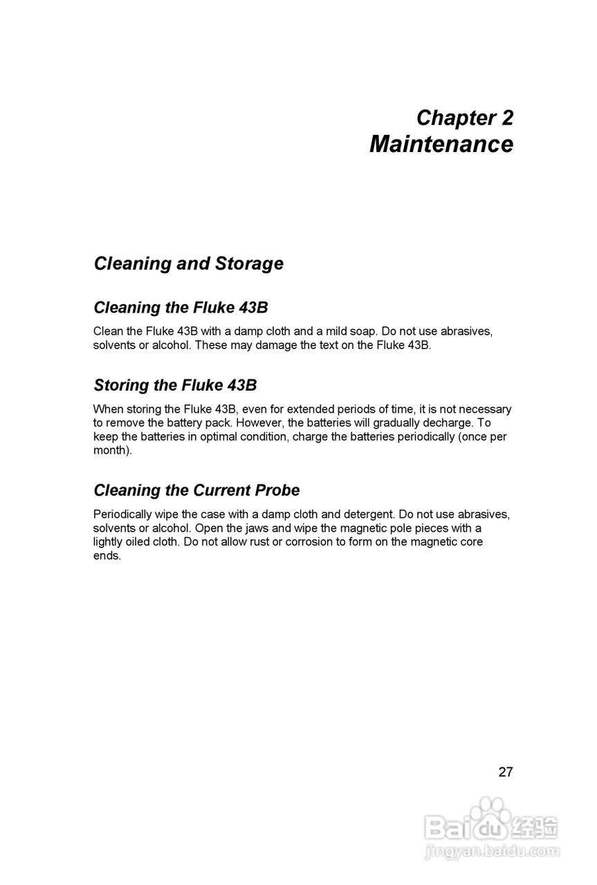 Fluke 43B 电能质量分析仪用户手册:[4]