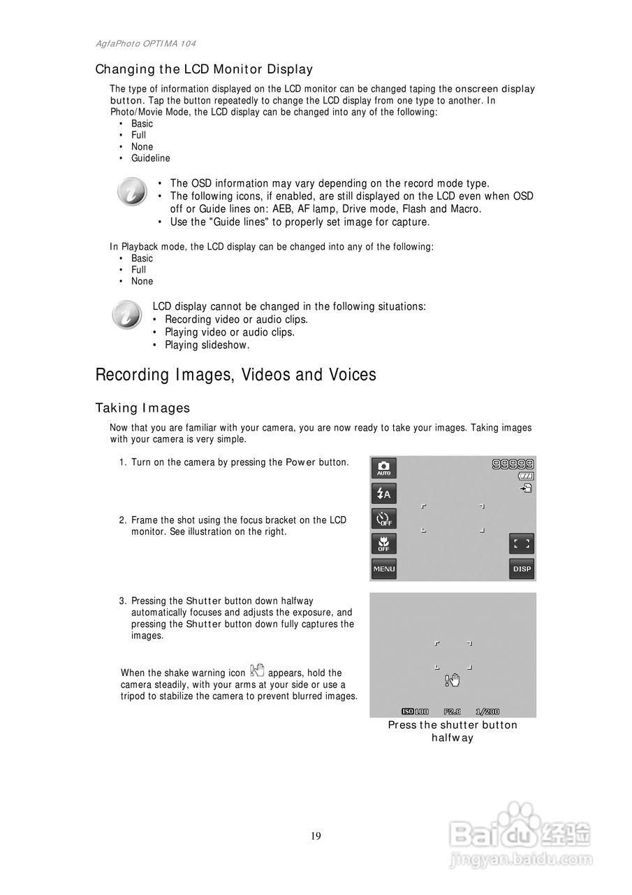 爱克发AgfaPhoto OPTIMA 104数码相机使用说明书:[2]