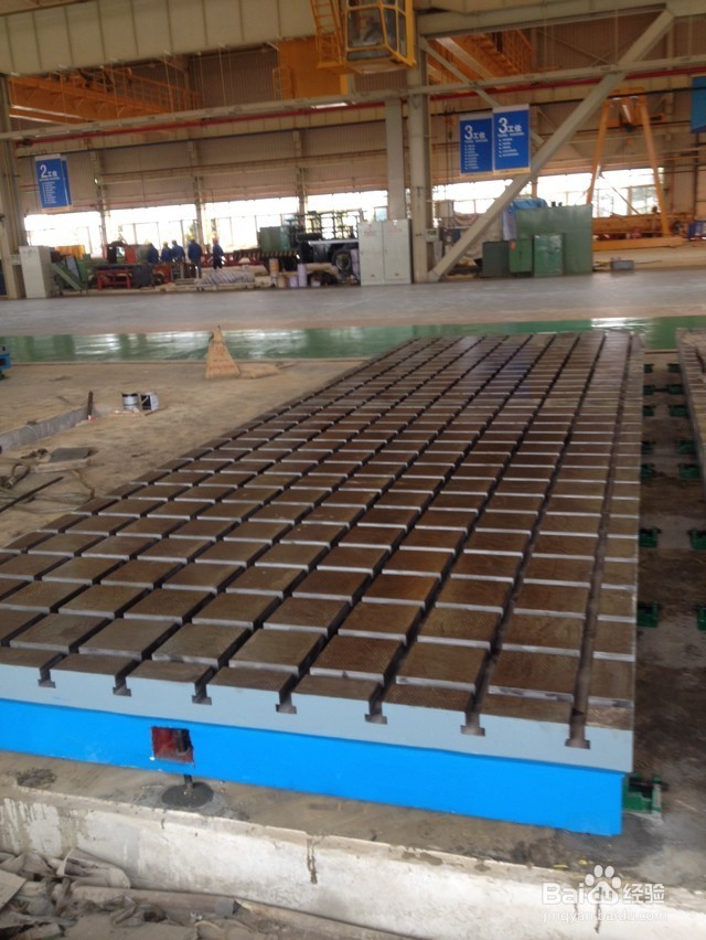 焊接平台刨床加工方法