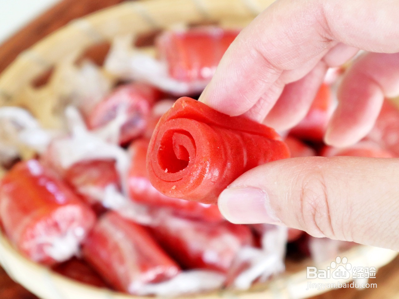 自制酸甜开胃果丹皮的做法