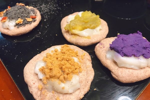 无糖油超饱腹~全麦麻薯小餐包