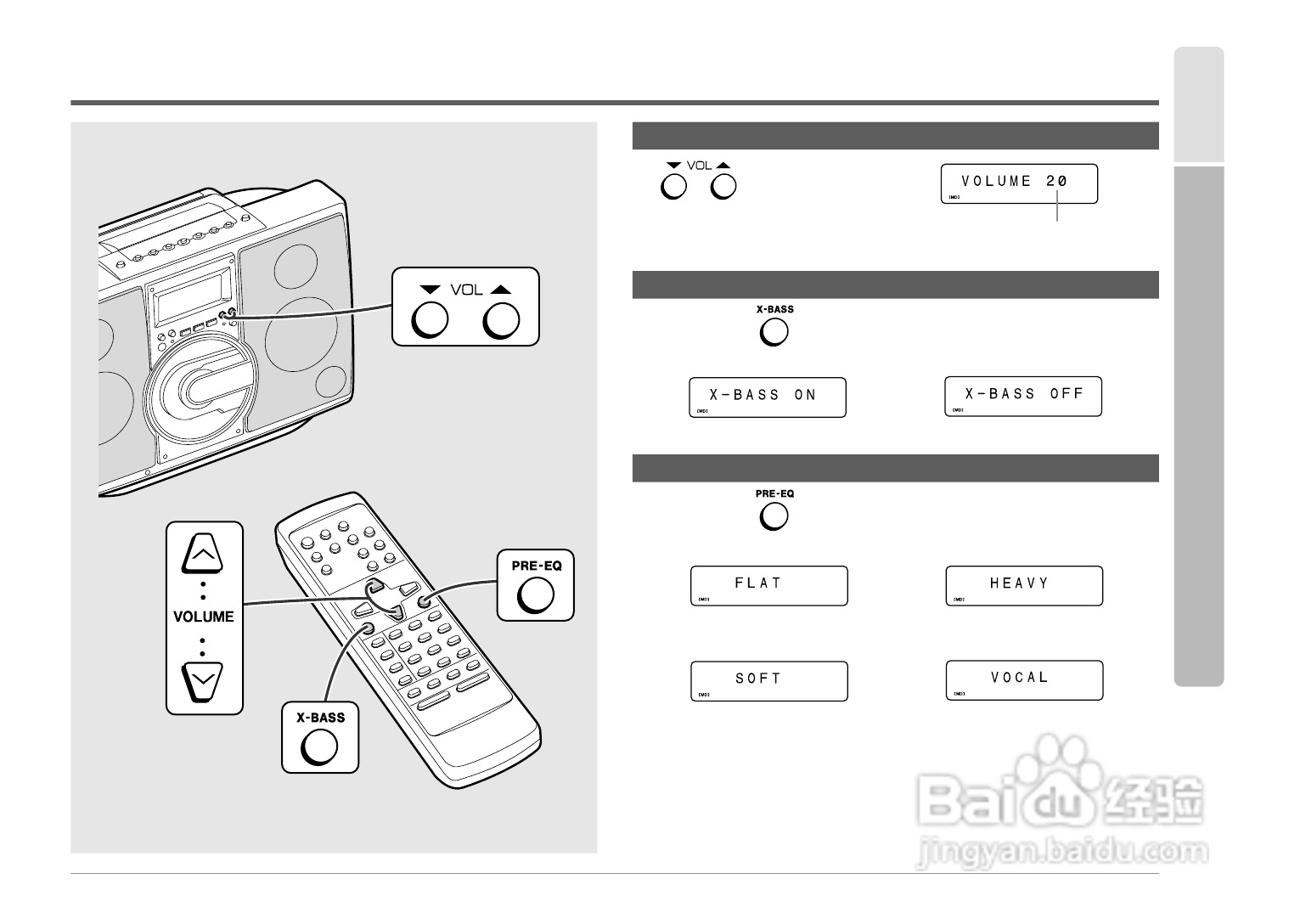 SHARP SD-FX1音响使用说明书:[2]