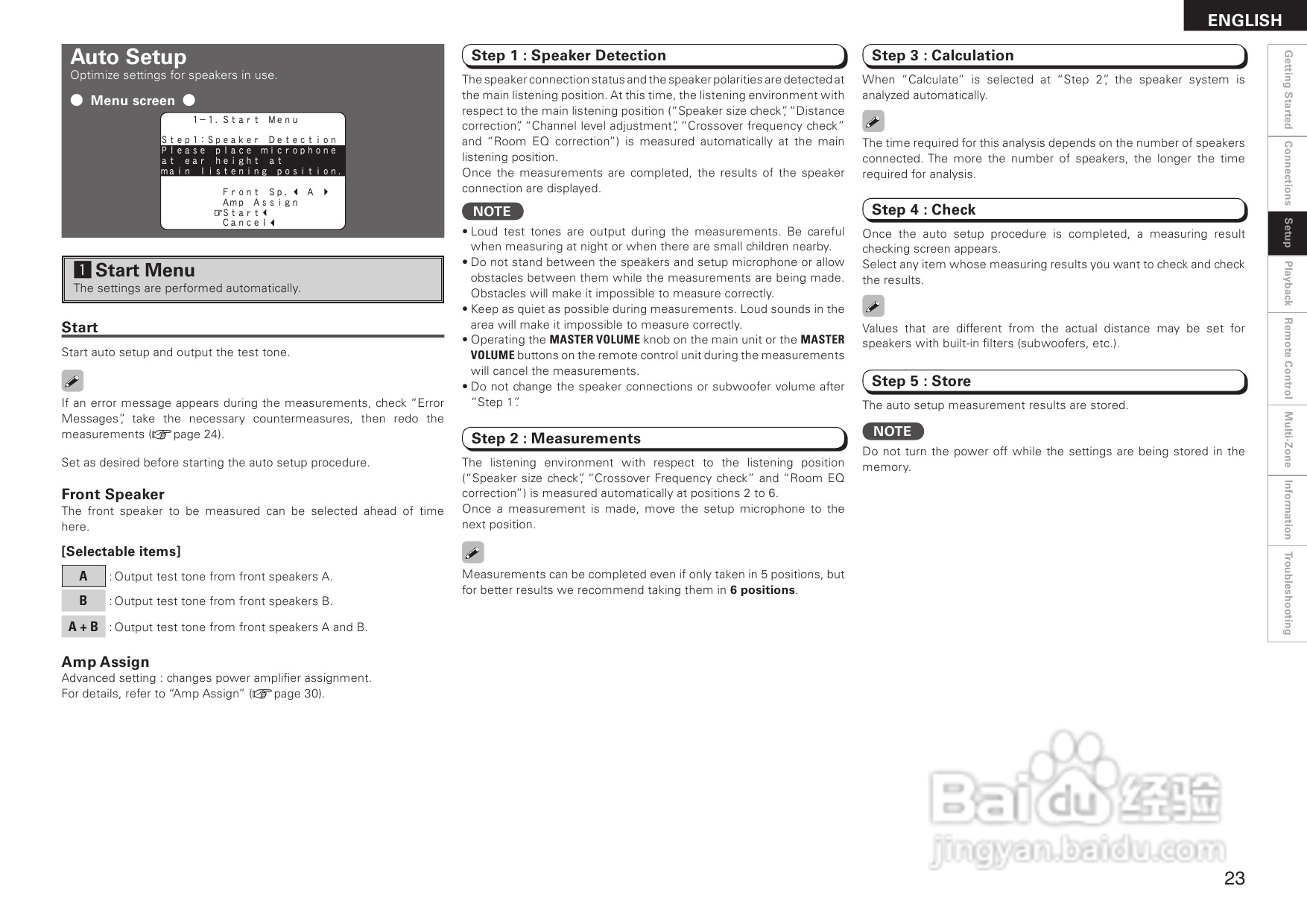 DENON AVR-2308音箱功放用户手册:[2]