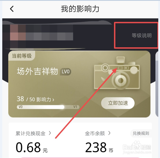 在图虫中怎么查看等级说明？