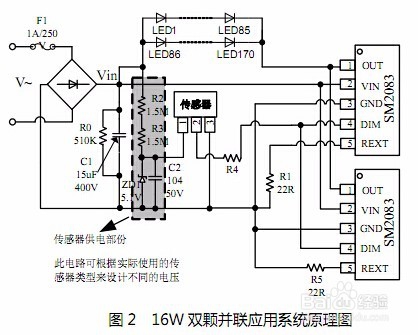 LED线性可调光恒流驱动IC人体感应日光灯方案