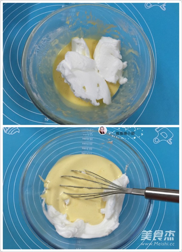 彩绘爱心蛋糕卷