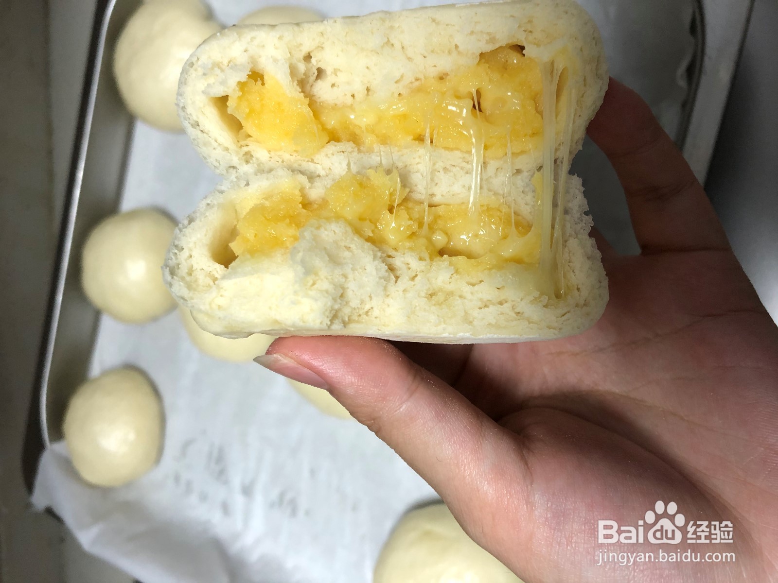 奶黄包做法，这些食材你都有