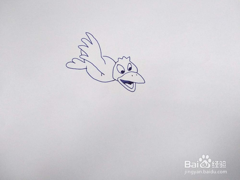 乌鸦喝水的故事怎么用简笔画画出来？卡通简笔画