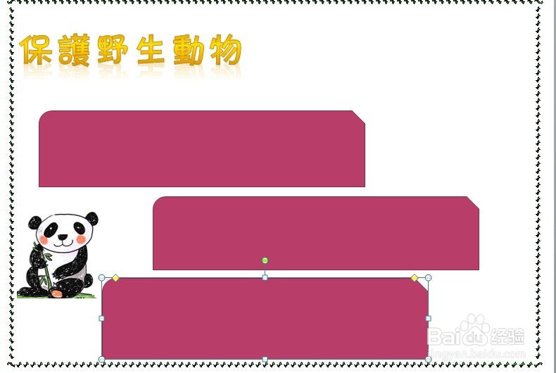 保护野生动物手抄报