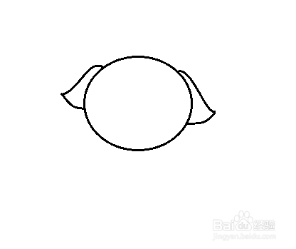 如何画猪的简笔画