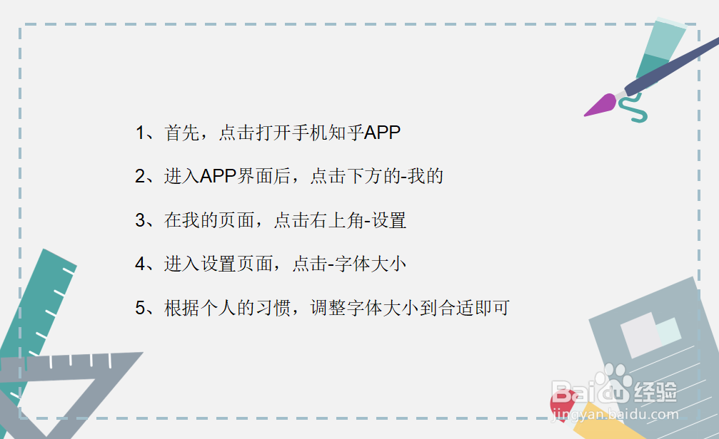 怎么调节知乎的字体大小？