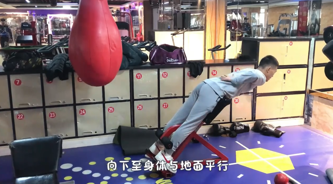 如何用山羊椅增强背部力量